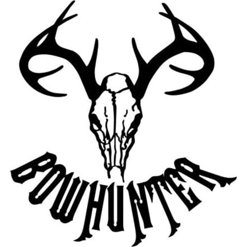 Bow Hunter Fashion Car-Styling Accessories Car Sticker 11cm*12cm