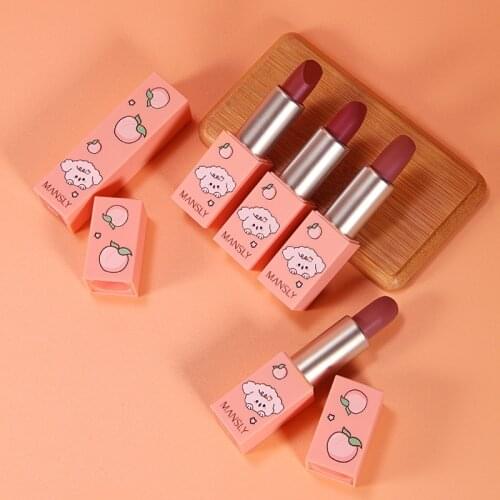 Matte Velvet Liquid Lipstick Mousse Silky Texture Waterproof Lasting Nonstick Cup Lip Gloss Natural Lip Balm Beauty TSLM1