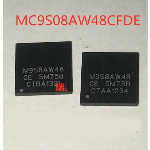 New 10PCS/LOT MC9S08AW48CFDE MC9S08AW48 M9S8AW48CE M9S8AW48 QFN-48