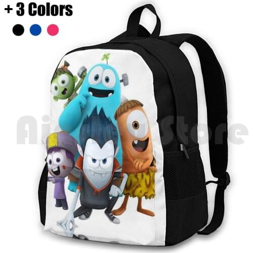 Onekiz The Spookiz Show New Family 2020 Outdoor Hiking Backpack Waterproof Camping Travel Logo Kong Cover Funny Animated