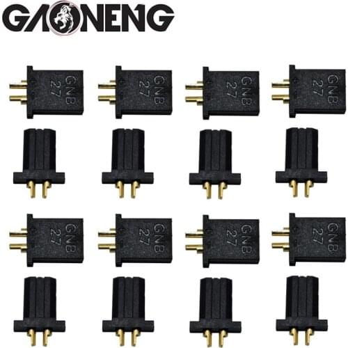 10Pairs Gaoneng GNB 27 Connector Female Male Plug Adapter GNB27 For Racing Models Multicopter Fixed Board DIY Spare Part