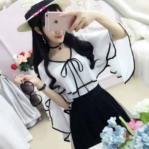 REJADEBOBO Womens Chiffon Shirts