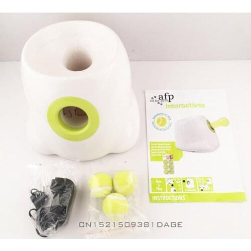 6 x Dog Tennis Balls Replacement Exercise Trainer Launcher Thrower Chucker Cat Bounce Sport Toy AFP Hyper Fetch Mini Pet