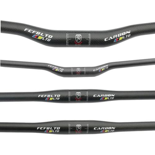 Carbon handlebar MTB Handlebar Flat Or Rise Handlebar 31.8*580/600/620/640/660/680/700/720/740/760mm matte bike parts