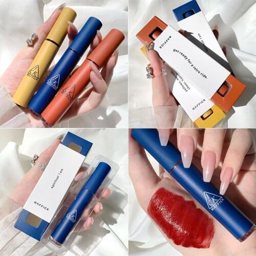 Water Light Moisturize Lip Glaze Lasting Lip Gloss Non-stick Cup Waterproof Lipstick Sexy Plump Lips Makeup Cosmetics TSLM1