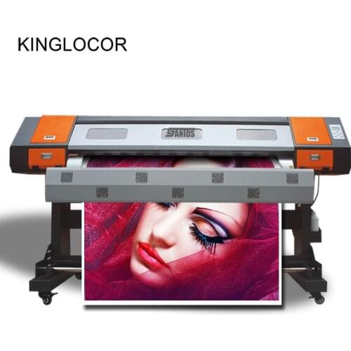 1.8M Outdoor Inkjet Printer Flex Banner Printing Machine Large Format Xp600 Printer Free Shipping