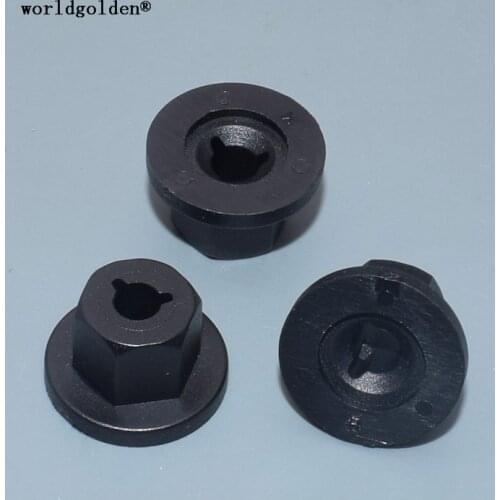 Worldgolden 100pcs auto fasteners Wheel Cover Nut for GM, Ford&Opel 90413589,180942