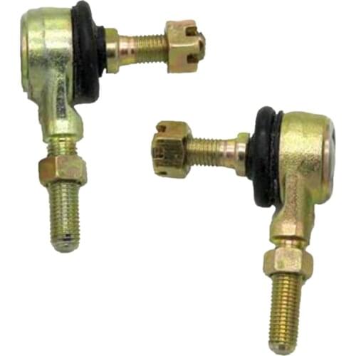 2 Pieces M10 10mm Tie Rod Ball Joint Kit for 110cc 125cc Quad Dirt Bike ATV