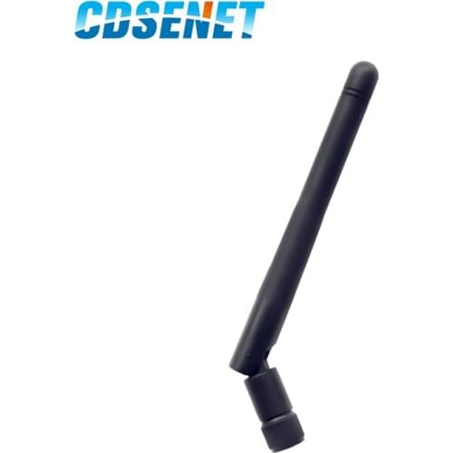 4PCS 433MHz Omni Wifi uhf Rubber Antenna High Gain 2.5dBi Flexible SMA Male Antennas for Communications Original TX433-JK-11