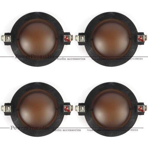 4pcs / Lot neodymium speaker diaphragm DE400 replacement tweeter 44mm voice coil for professional audio