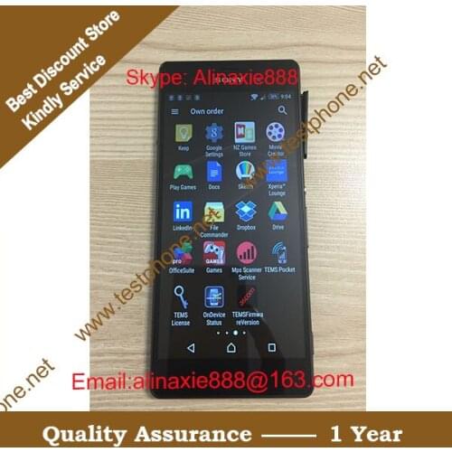 Free DHL shipping + Z3 D6603 tems pocket 16.x handset + support LTE CAT4 testing+test phone