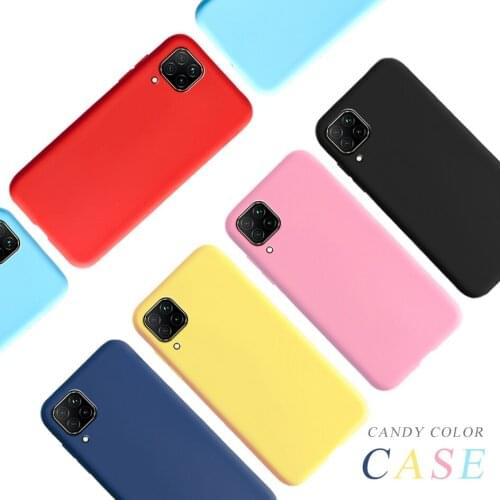 For Huawei P40 Lite Case New Slim Bumper Soft Fashion Colorful TPU Phone Cases For Huawei P40 Lite E P40Lite E Back Cover Fundas
