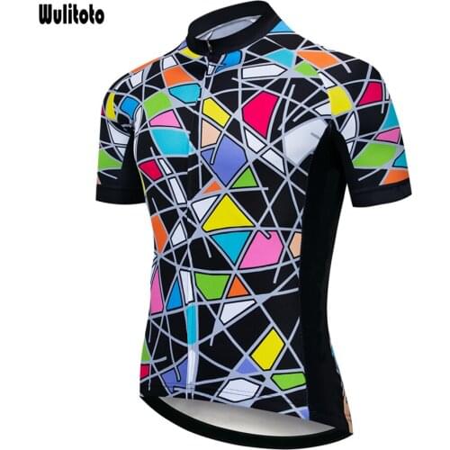 Road outdoor summer printing short-sleeve MTB Breathable clothing sweatshirt Bicycle Top Shirt clothes Cycling Jersey For Men