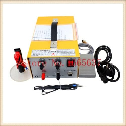 Diy Free ship Crafts Pulse Sparkle Spot Welder 200W Jewelry Welding Machine Necklace Gold Silver