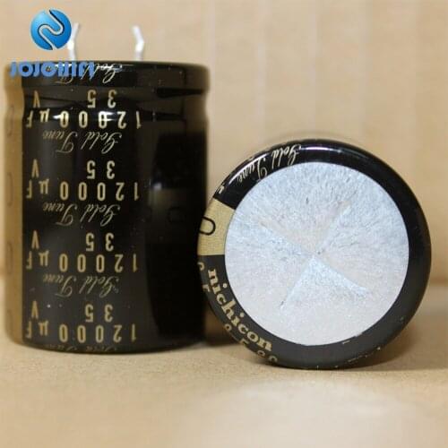 2pcs 12000UF 35V 30*40mm 35V/12000UF KG Type I Pitch 10mm 35V/12000UF Audio Filter Capacitors Fever HIFI Electrolytic Capacitor