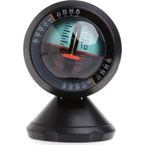 Multifunction Car Inclinometer Slope Outdoor Measure Tool Vehicle Compass H02
