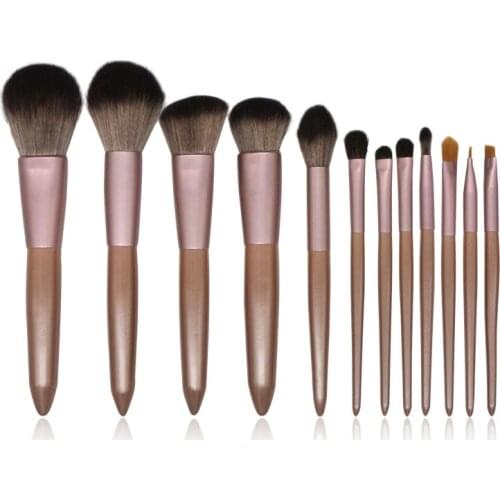 12 small grape makeup brush set beginners full set of brush eye shadow brush paint makeup tools