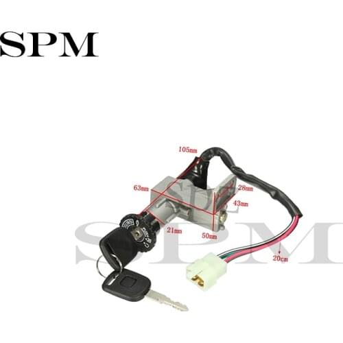 Motorcycle Ignition Switch Key Lock Set For 50cc 150cc GY6 Scooter Moped Taotao Jonway Roketa