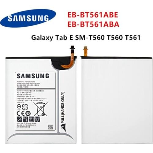 SAMSUNG Orginal Tablet EB-BT561ABE EB-BT561ABA 5000mAh Battery For Samsung Galaxy Tab E T560 T561 SM-T560 Tablet Battery