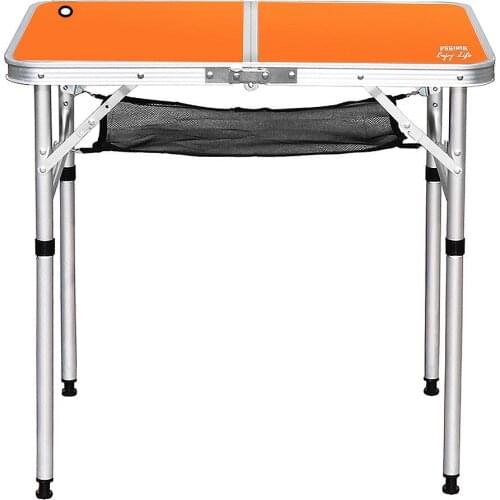 Aluminum Alloy Outdoor Folding Table Portable Portable Picnic Barbecue Table Self-driving Tour Camping Site Stall Folding Table