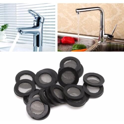20Pcs Seal O-Ring Hose Gasket Flat Rubber Washer Filter Net for Faucet Grommet