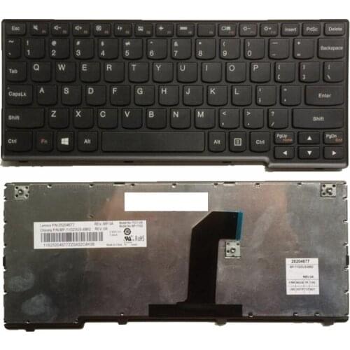 US Black New English Replace laptop keyboard For Lenovo For YOGA11-ITH YOGA11-TTH YOGA11 YOGA 11