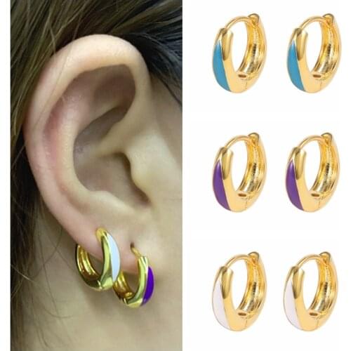 Viny 2021 Trend Pendientes Plata 925 Sterling Silver Earrings For Women Purple Zircon From Pinus Turquoise Earrings Hoops Aros