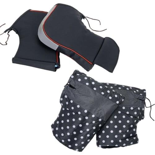 Winter Warm Motorcycle Handlebar Gloves Mittens Hand Warmer Waterproof Warm Motorbike Handle bar Hand Cover Muffs