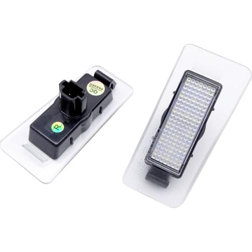 1 Pair for Hyundai Elantra 2011-2012 / I30 Kombi 2012-2014 13.5V 3W 18LEDs White Car LED Number License Plate Light Accessories