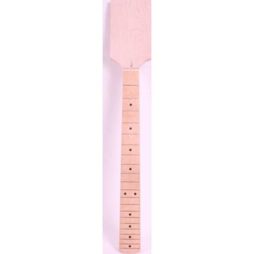 24.75" 21 frets holt on One electric guitar neck maple fingerboard maple made 268