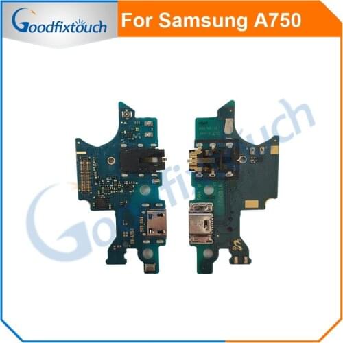 For Samsung A750 A7 2018 A750F USB Charging Charger Port Dock Connector Flex Cable Ribbon For Samsung A750F Repair Parts