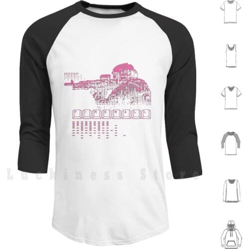 Firewall.adl Hoodies Long Sleeve Russian Retro Videogame Hacker Army