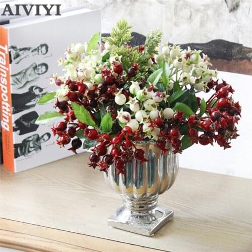 Foreign trade products High simulation artificial berries fake Pomegranate fruit wholesale wild fruits floral free shipping