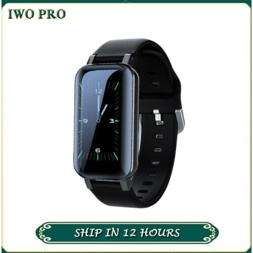 IWO PRO T89PRO 1.14inch Bluetooth Heart Rate Monitor Sports Smart Bracelet Pedometer with Bluetooth Earphones Waterproof