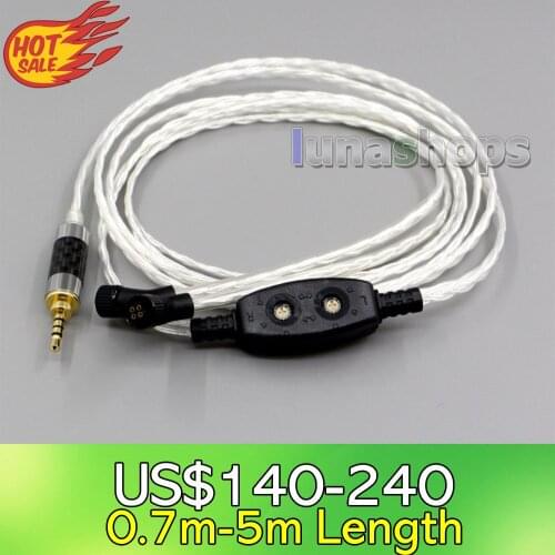 LN004905 2.5mm Balanced 7N PCOCC + Pure Silver Alloy Earphone Cable For JH Audio Sirens Roxanne JH24