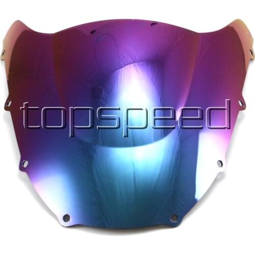 Motorcycle Windshield Windscreen For Kawasaki Ninja ZX9R 1998-1999 Iridium