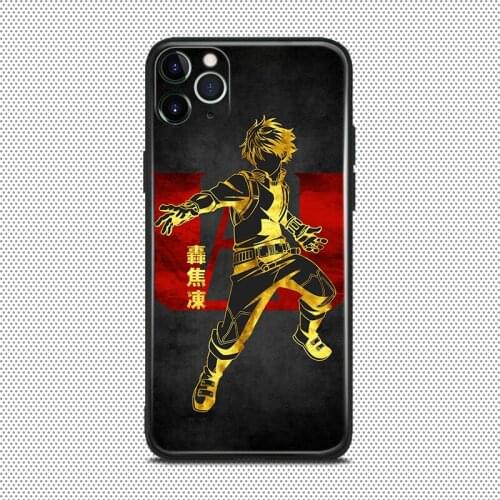 Todoroki My Hero Academia Bnha anime For iPhone se 6 6s 7 8 plus x xr xs 11 12 mini pro max soft silicone phone case cover shell