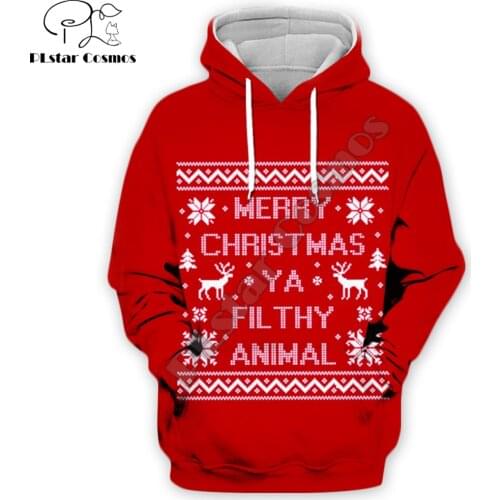 PLstar Cosmos 2019 Xmas New Fashion Men 3d Hoodies Merry Christmas deer Print Sweatshirt/Hoodie/Zip Hoodie Men/Women streetwear