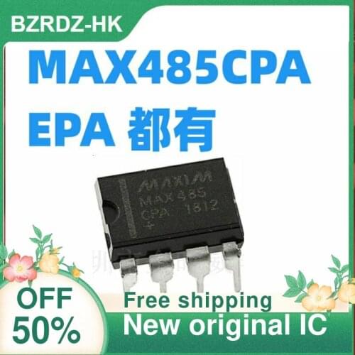 2-5PCS MAX485CPA/MAX485EPA DIP-8 Bus transceiver chip New original IC