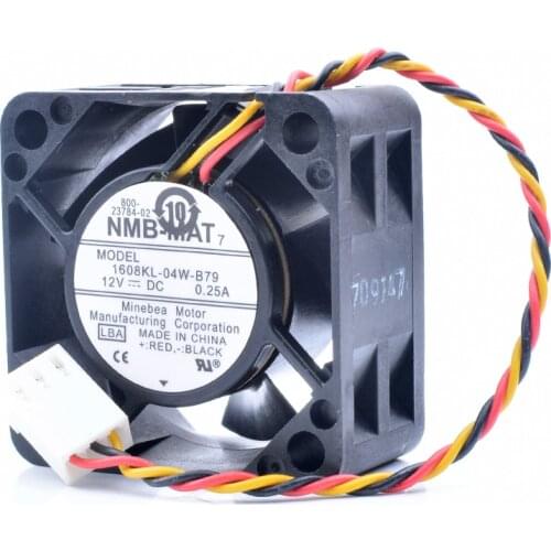 Original 1608KL-04W-B79 4cm 4020 40x40x20mm 12V 0.25A Cisco2811 Enterprise Router Cooling Fan