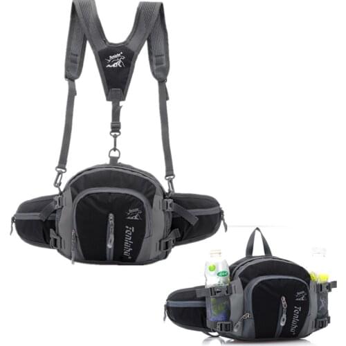 Outdoors Hiking Camping Rucksack Cycling Waist Bags 5L Bicycle Waist Pack Waterproof Mountain Climbing Pack Bicycle Backpack