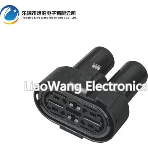 10 sets 4 pin oil pump plug oxygen sensor car harness connector terminals DJ7041-6.3 / 9.5-21 4P