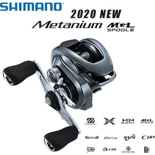 2020 SHIMANO Metanium MGL All-Purpose Baitcasting Reel Ultra Light Bait Casting Coil Wheel For Bass Seawater Fishing Tackle