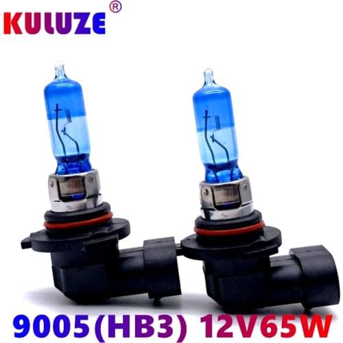 Automobile halogen bulb HB3HB4 high and low lamp H4 H7 H8 H11 car fog lamp 9005 9006 hir2 9012 55W ultra white light 5500k