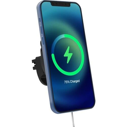 Car Wireless Charger Phone Bracket For Iphone12 Mini 12 Pro Wireless Fast Charging Magnetic Suction Wireless Charger