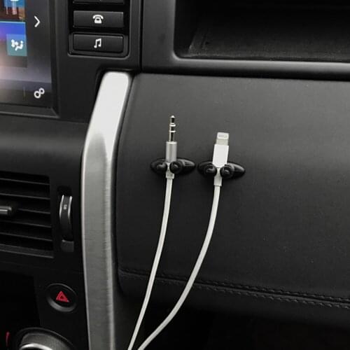 Car USB Cable Line Fastener Clip Organizer Accessories For Great Wall Haval Hover H3 H5 H6 H7 H9 H8 H2 M4 Geely borui Coolray