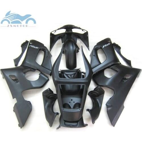 Free Custom motor fairing kits fit for YAMAHA 1998 1999 2000 2002 YZF R6 98-02 YZFR6 matte black fairings body kits EBA01