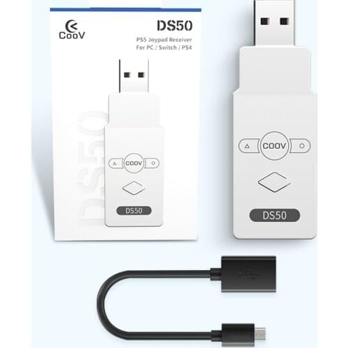 Wireless Receiver Adapter Support Bluetooth USB Converter Receiver Transmitter for Switch NS Lite PS4 PS3 PC