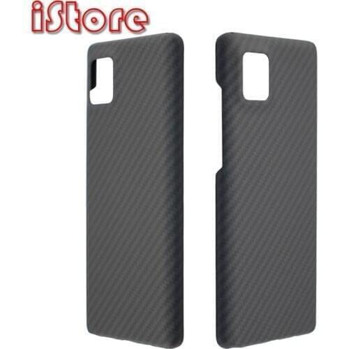 Aramid fiber phone case for Samsung Galaxy note 10lite A81 M60S Thin and light attributes Fully enclosed Carbon fiber case