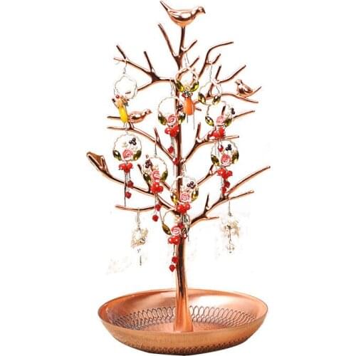 Stainless Steel Tree Key Holder Small Items Hanging Display Home Decoration Ornaments